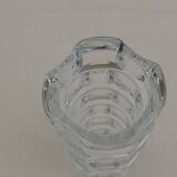 Geometric glass and crystal vase