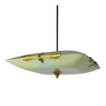Suspension Vintage Art Deco, 1930s