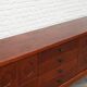 Brutalist oak sideboard, Belgium, 1970s