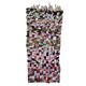 Tapis Berbère Boucherouite coloré - 102 x 239 cm