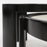Set of 4 reversible nesting tables by Gianfranco Frattini for Cassina, Italy 1960s