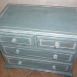 Blue dresser