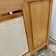 Vintage art deco marble sideboard.