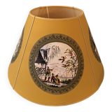 Yellow lampshade