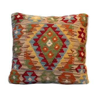 Handwoven Kilim Cushion Cover 45x45cm