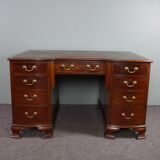 Old English mahogany desk 1890