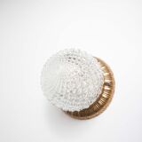 Ceiling lamp Crystal and bronze