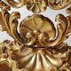 Table mirror on psyche style Louis XV 19,5x14,5cm