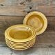 7 deep plates Gien France