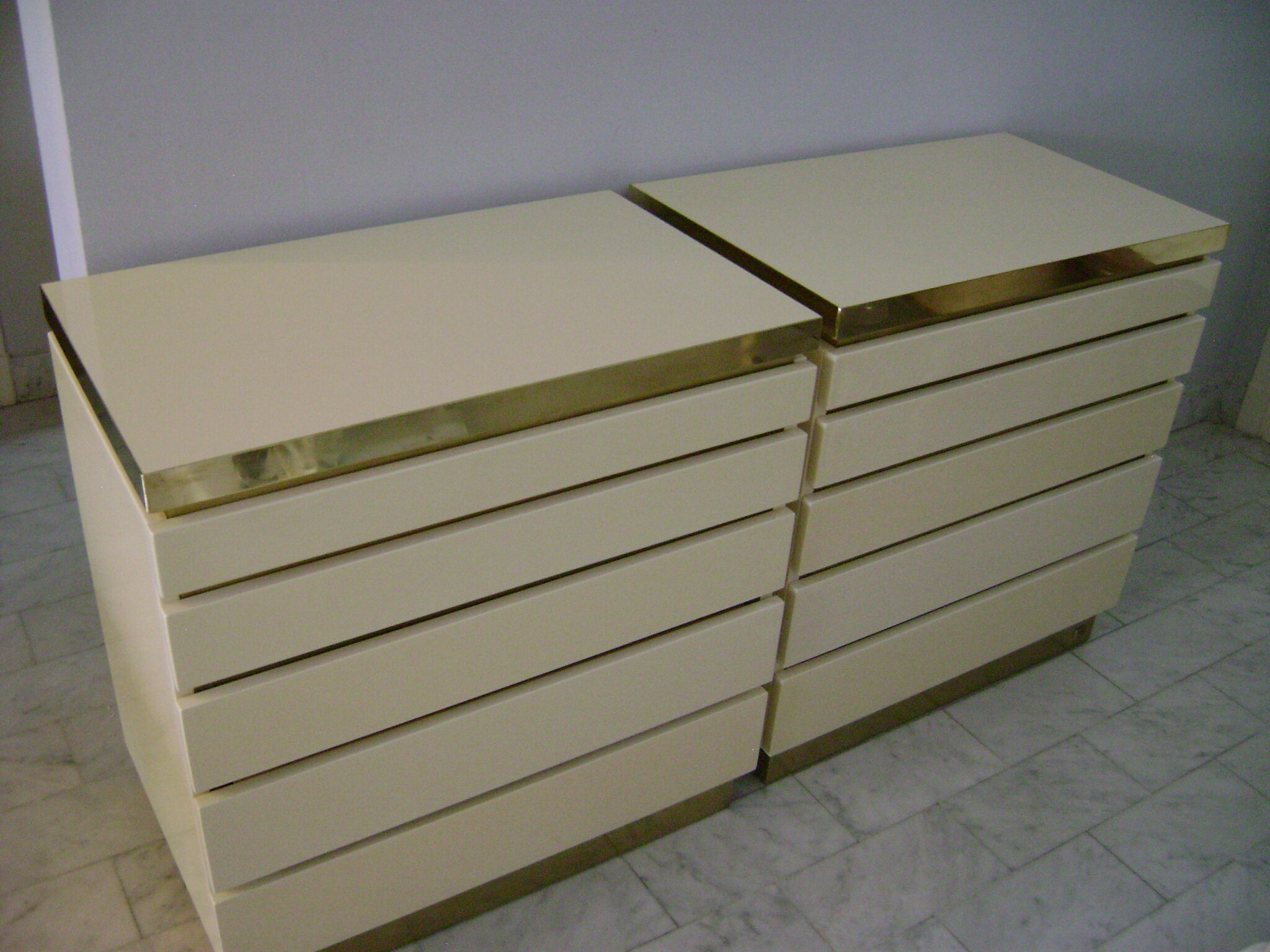 J.C Mahey lant wooden storage cabinet 1970