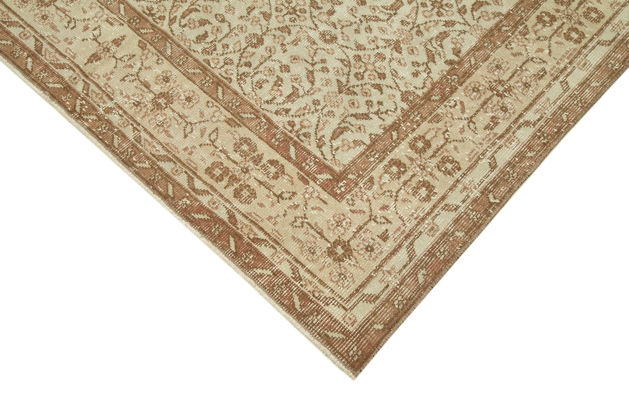 Hand-knotted one-of-a-kind turkish beige rug 165 cm x 281 cm - 38887