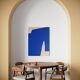 Contemporary abstract Blue Klein 1