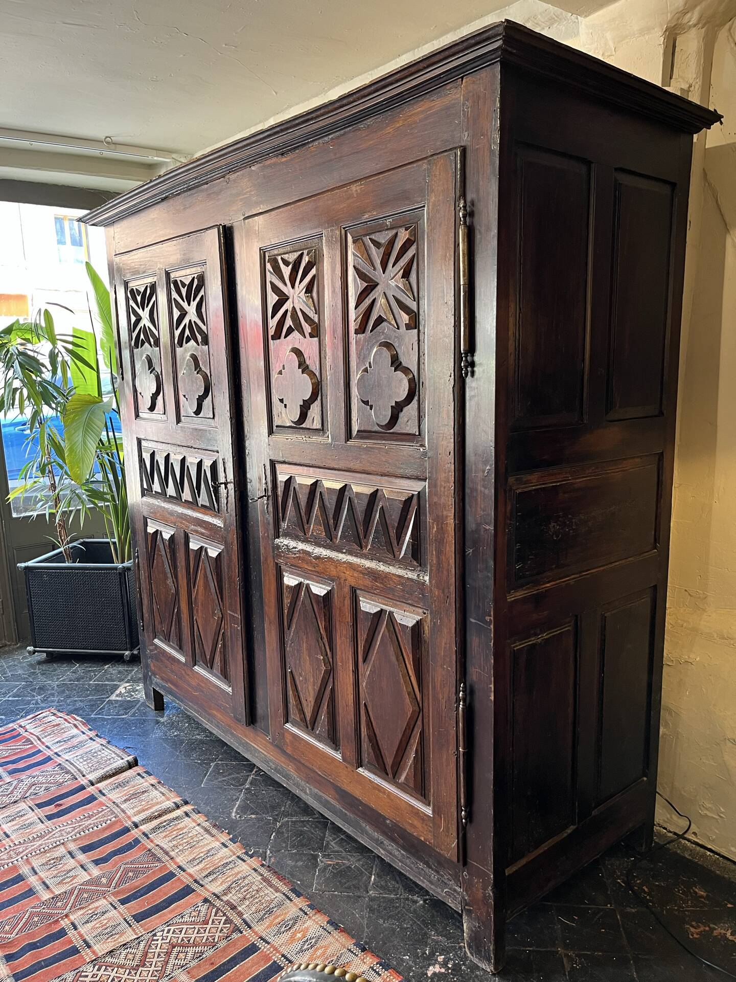 Beautiful 18th-century wardrobe.