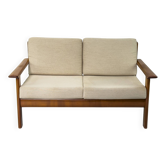 Canapé 2 places vintage Knoll Antimott, années 1960