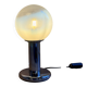 TARGETTI table lamp in chrome and transparent/white glass.