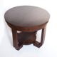 Table basse ronde art déco