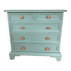 Commode relookée en vert