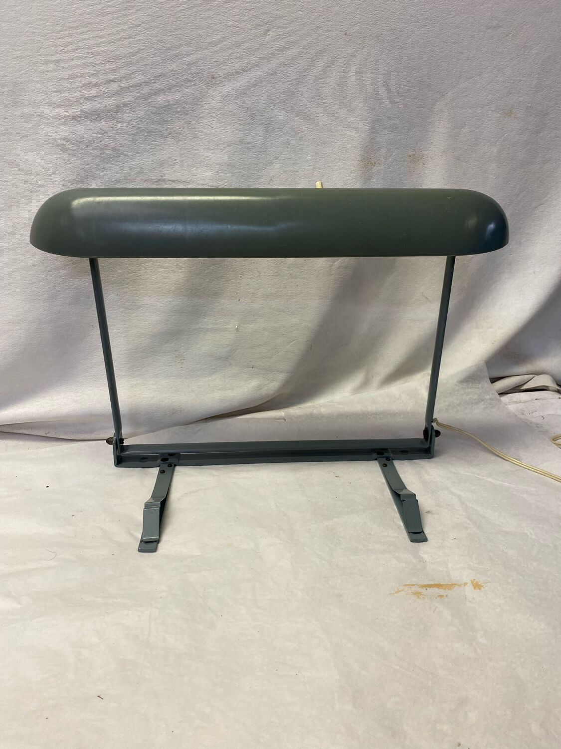 Singer industrial metal lamp