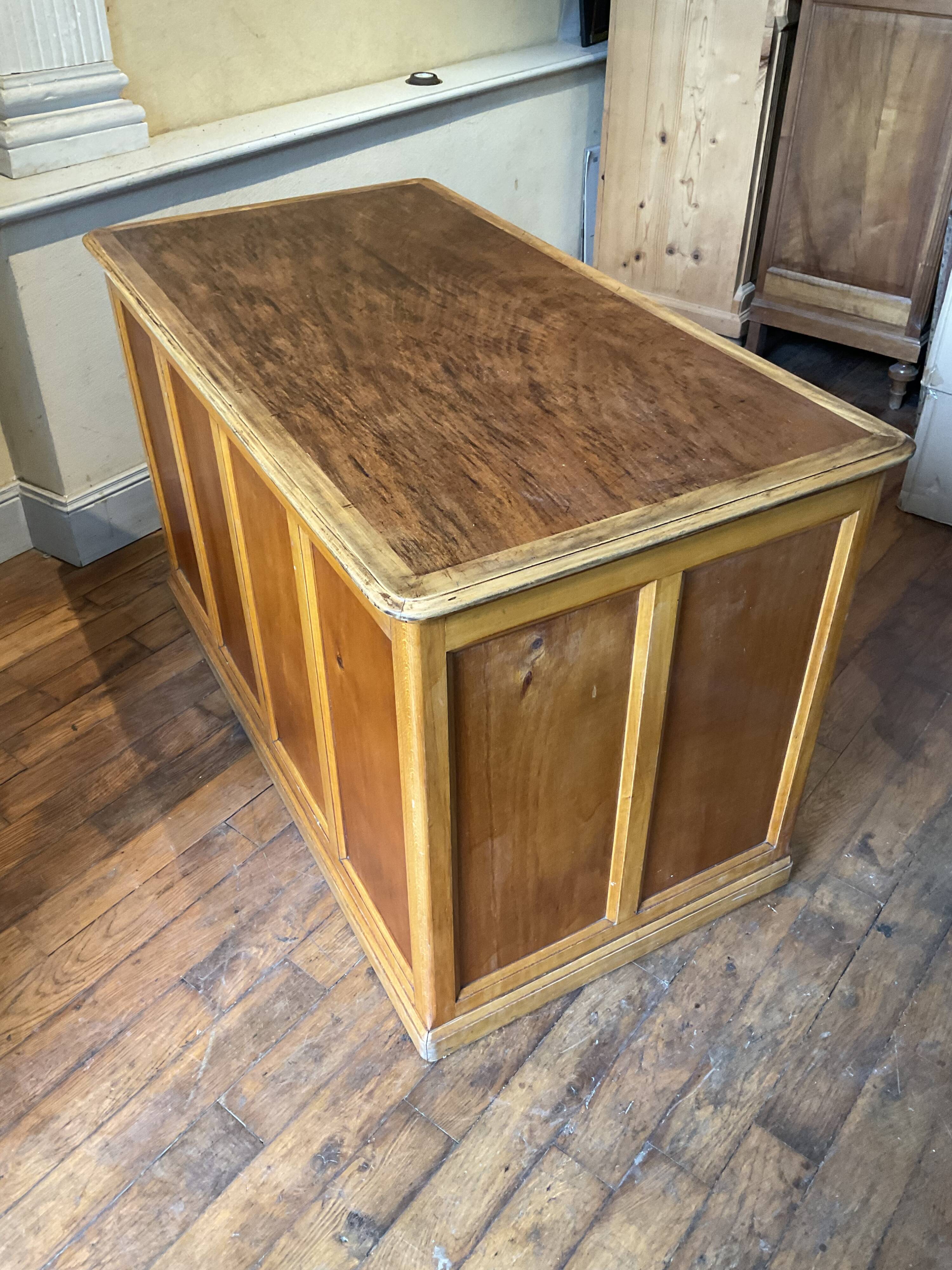 Store counter bank store haberdashery be 4 drawers