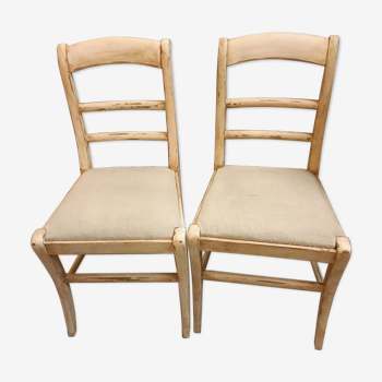 2 chaises rénovées