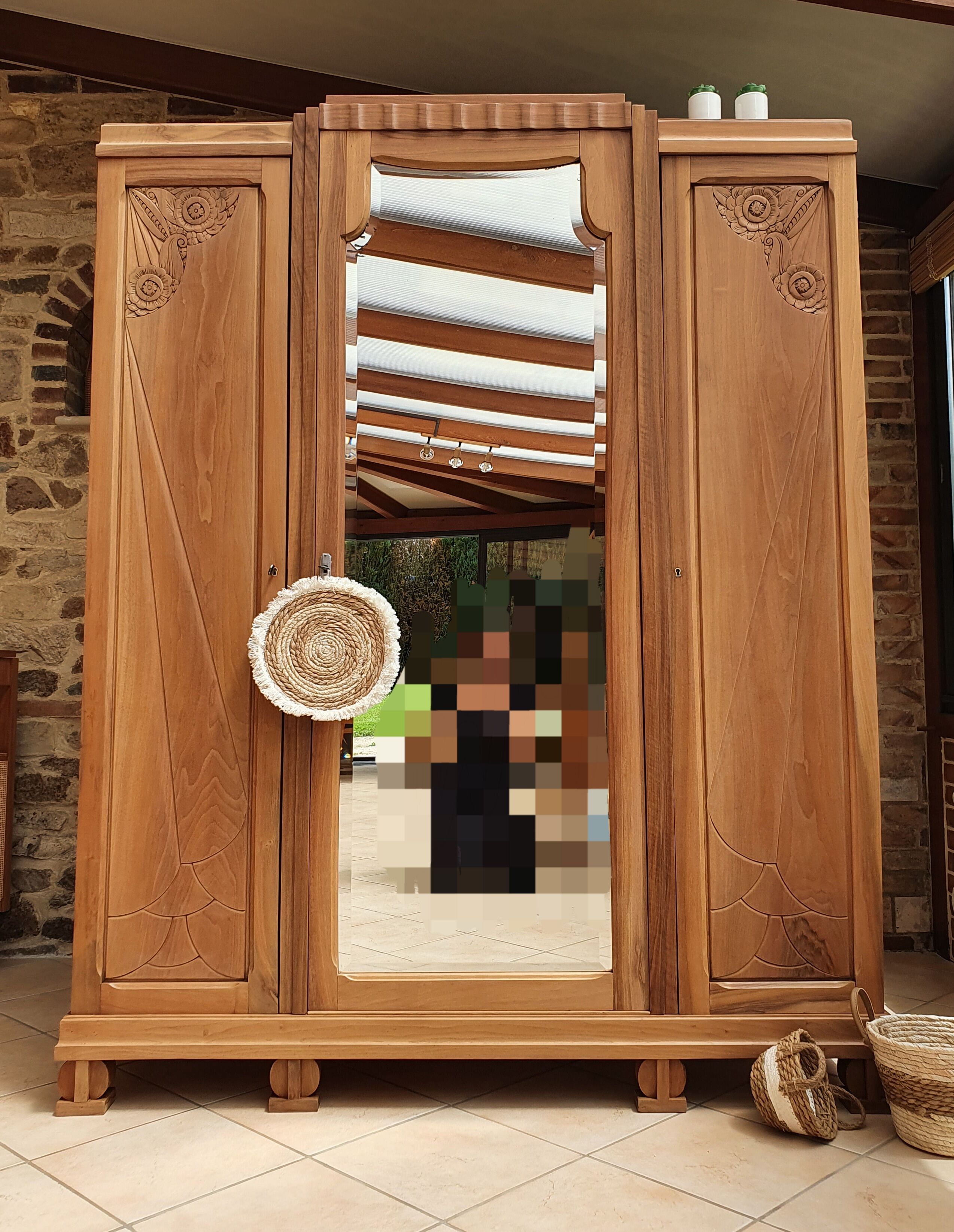 Parisian art deco wardrobe