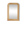 Miroir ancien plâtre & bois doré
