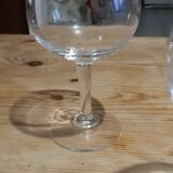4 verres ballons en cristal