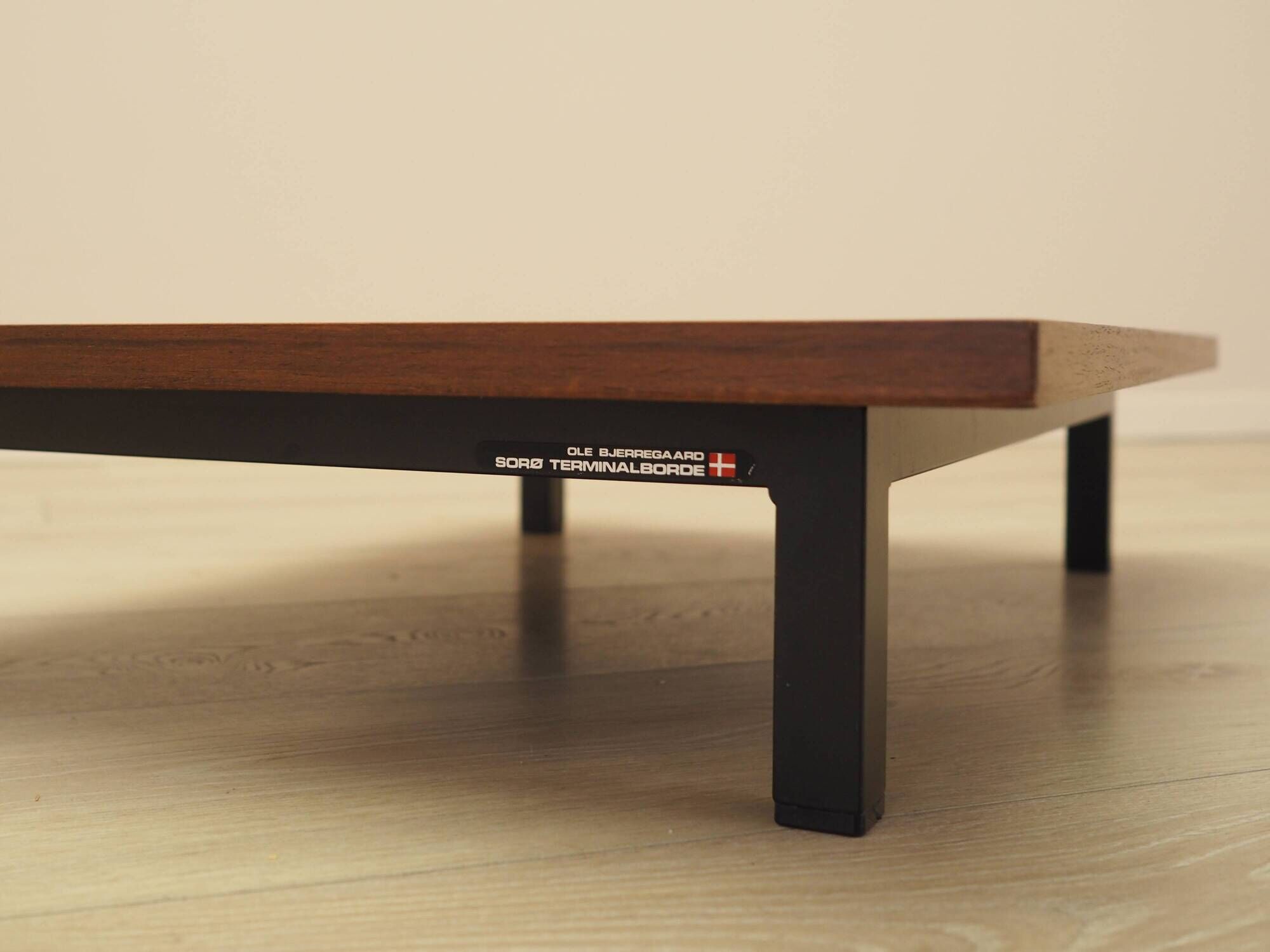 Teak coffee table Ole Bjerregaard, Sorø Terminalborde, 1980s