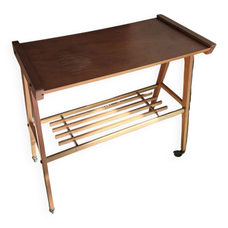 Ciatti wooden trolley on wheels