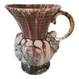 Pichet à glaçure ruisselante années 50