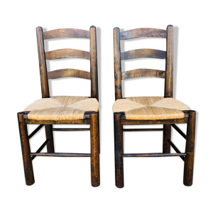 Paire de chaises georges