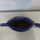 Lion vase blue glazed earthenware design XXe Sandra Corina Paris