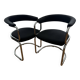 Chaises cantilever en acier tubulaire vintage des années 50