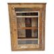 Vitrine en teck