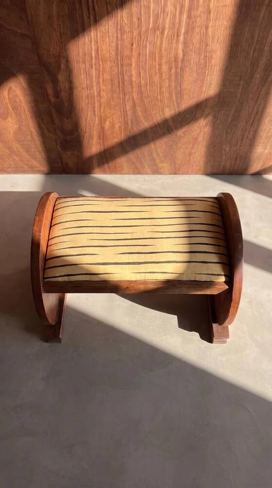 Vintage stool — Amsterdam school