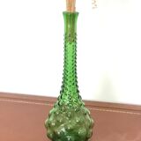 Italian glass carafe from Empoli from the 50s/60s