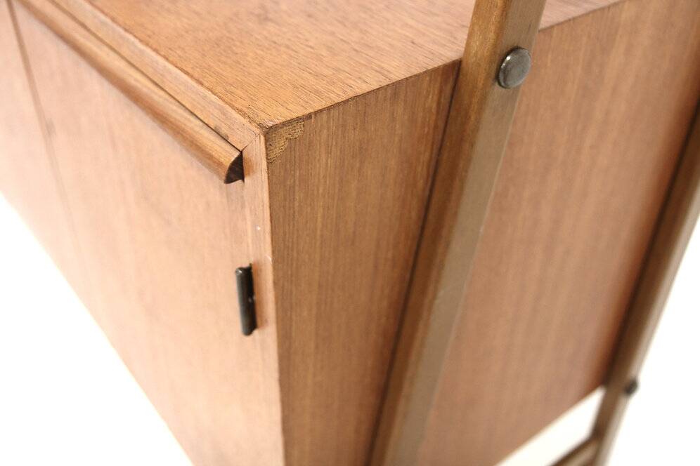 Secrétaire scandinave en teck, Suède, 1960