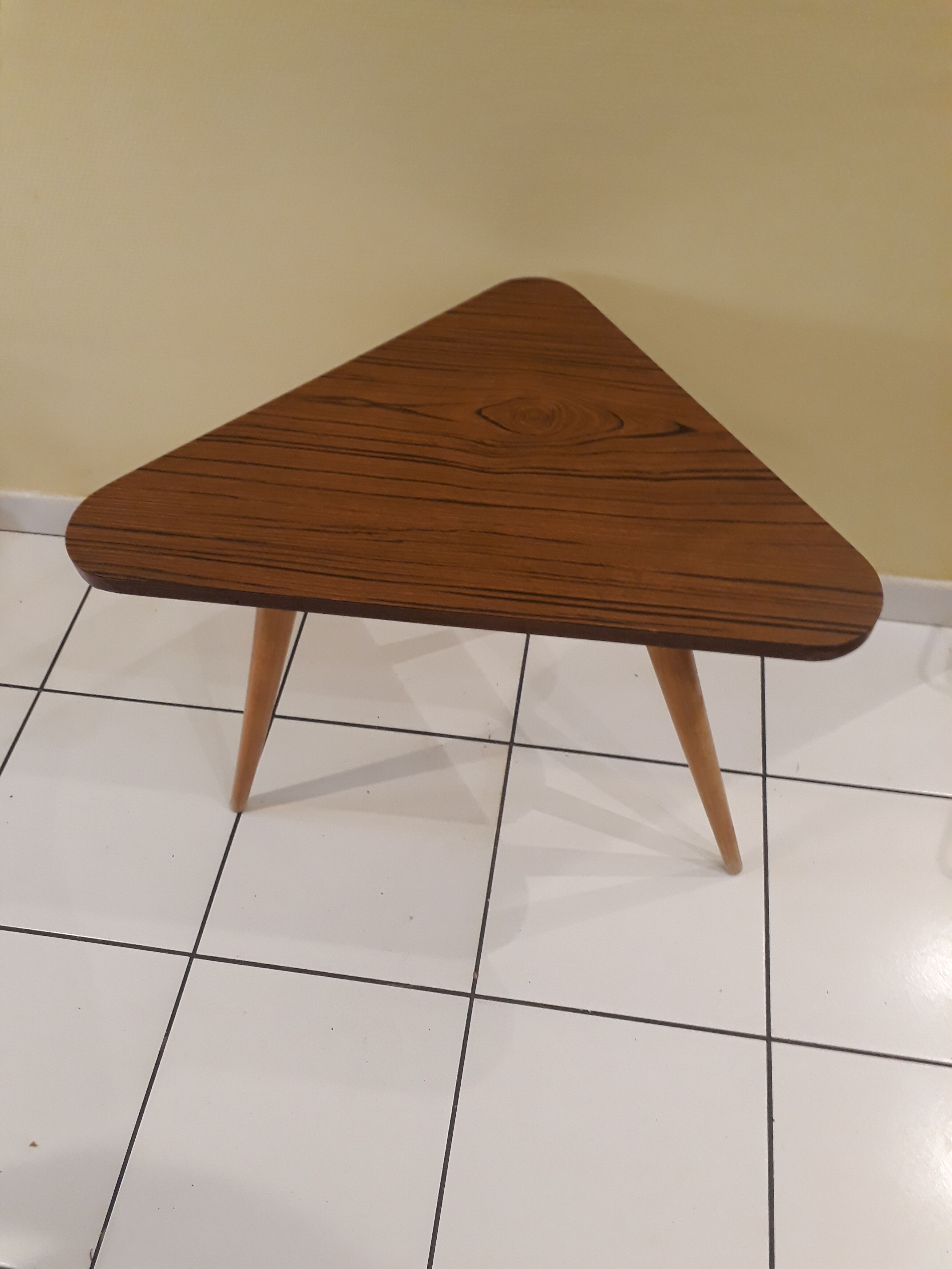 60s tripod coffee table