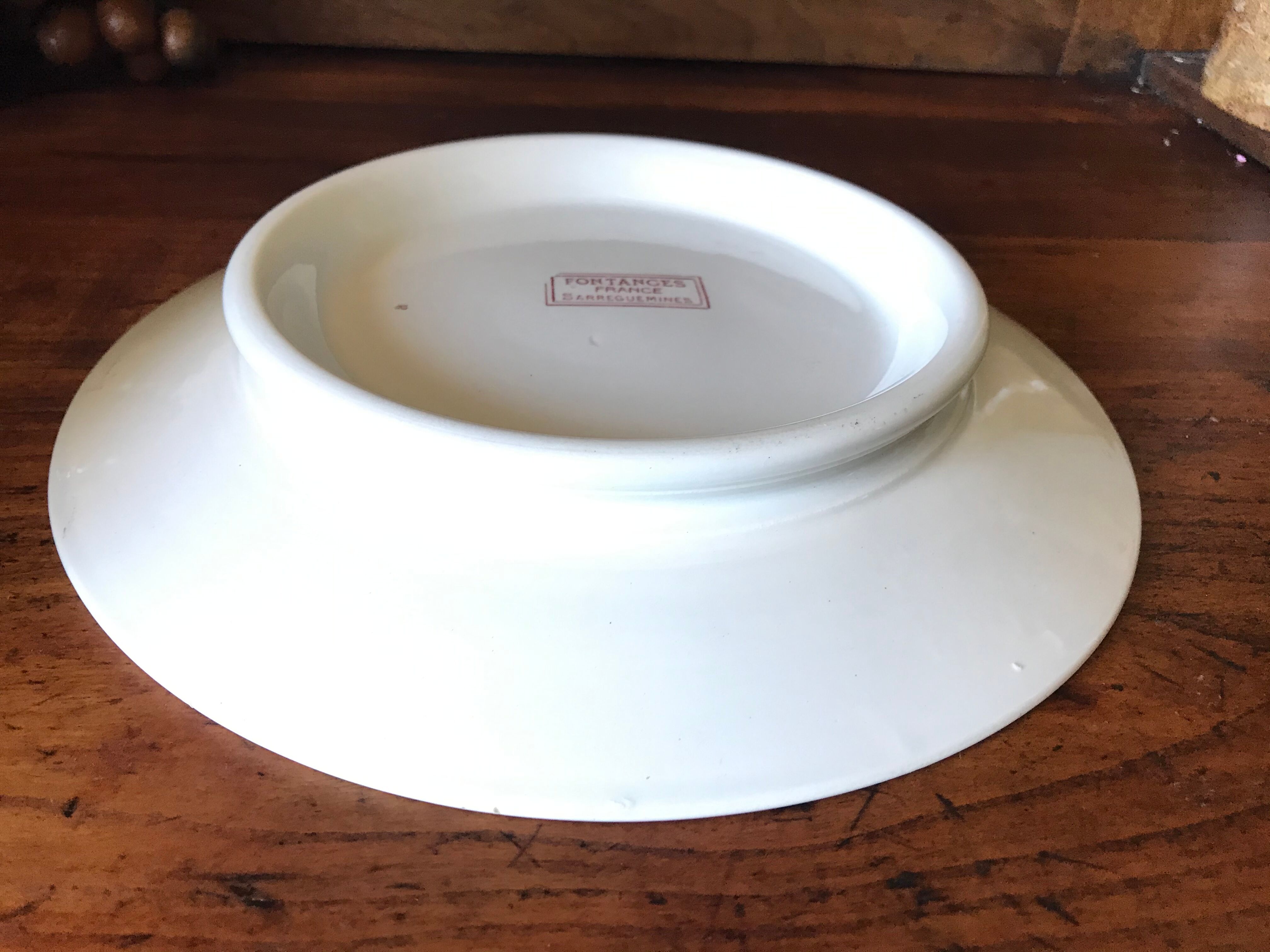 Sarreguemines compote dish