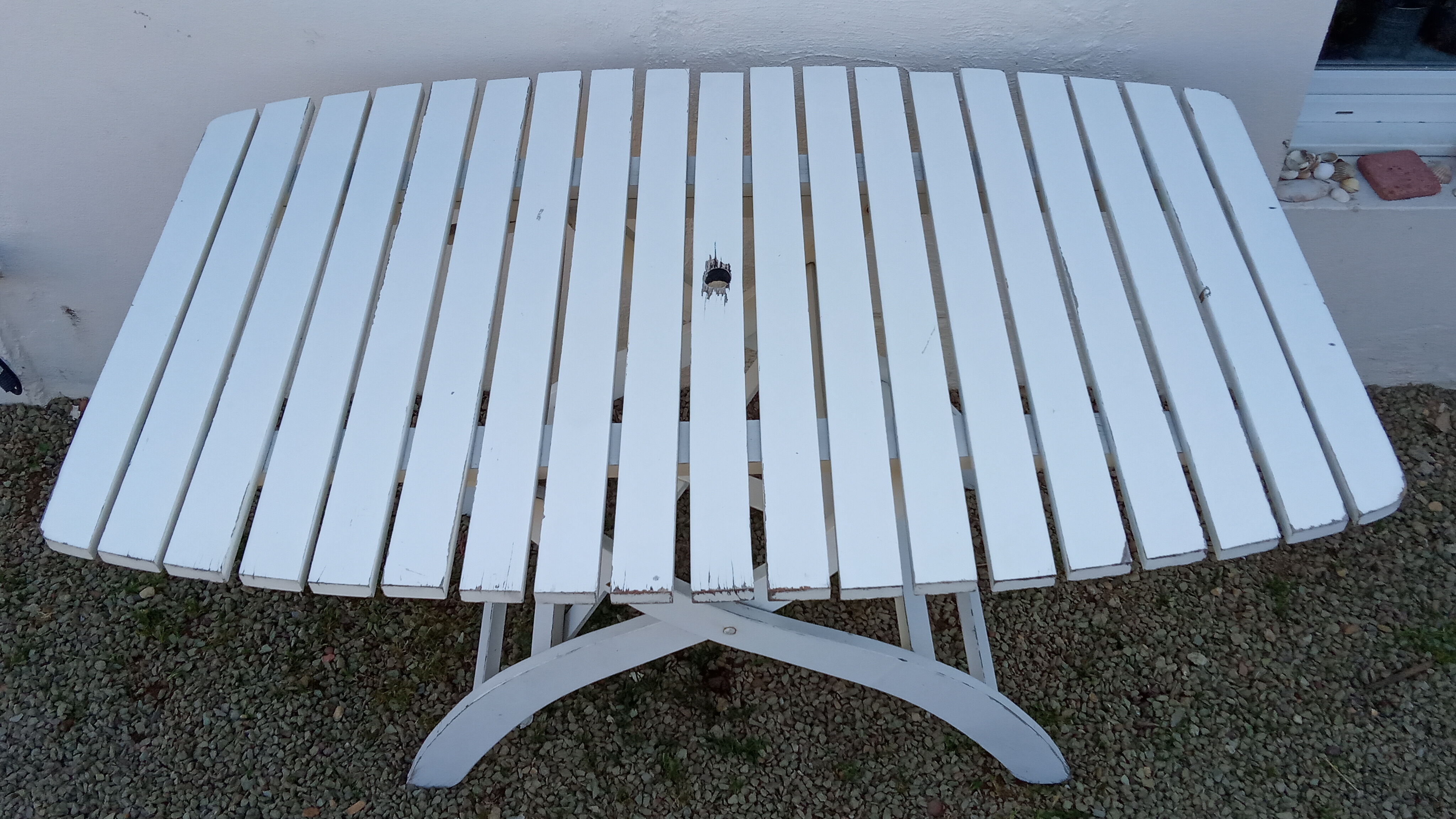Table de jardin vintage R. Gleizes