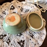 Water-green cracked ceramic box