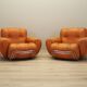 Ensemble de fauteuils orange, design Space Age, années 1960, production : Italie