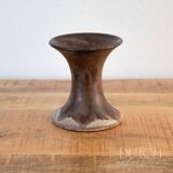 Vintage Rakkerhuset Candlestick Holder, Danish Ceramics, 1970s Pottery