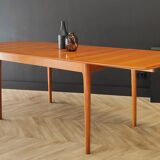 Mid century extendable dining table vintage
