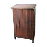 Large old wooden box