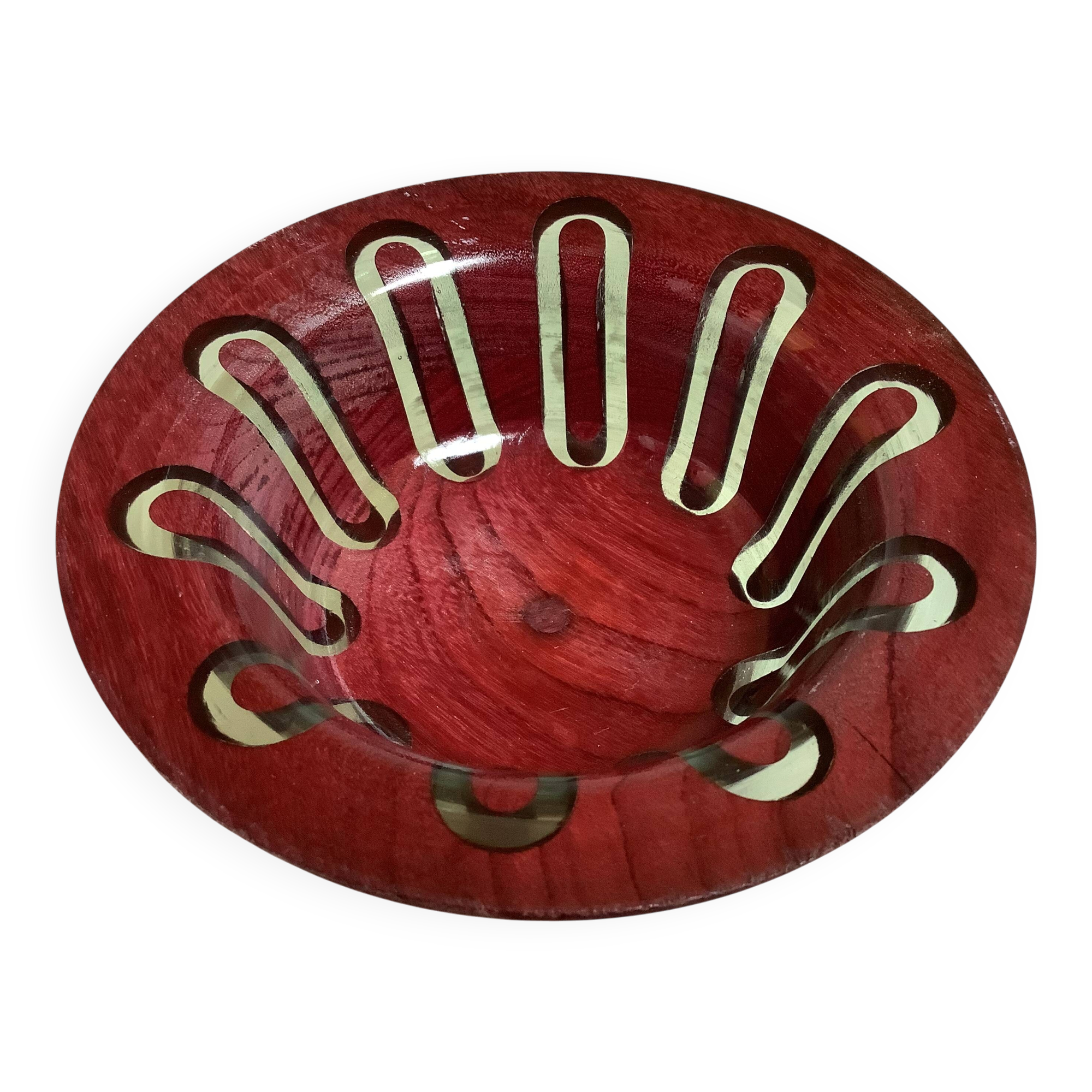 Wooden catchall Nopjes handcrafted woodturning