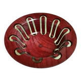 Wooden catchall Nopjes handcrafted woodturning