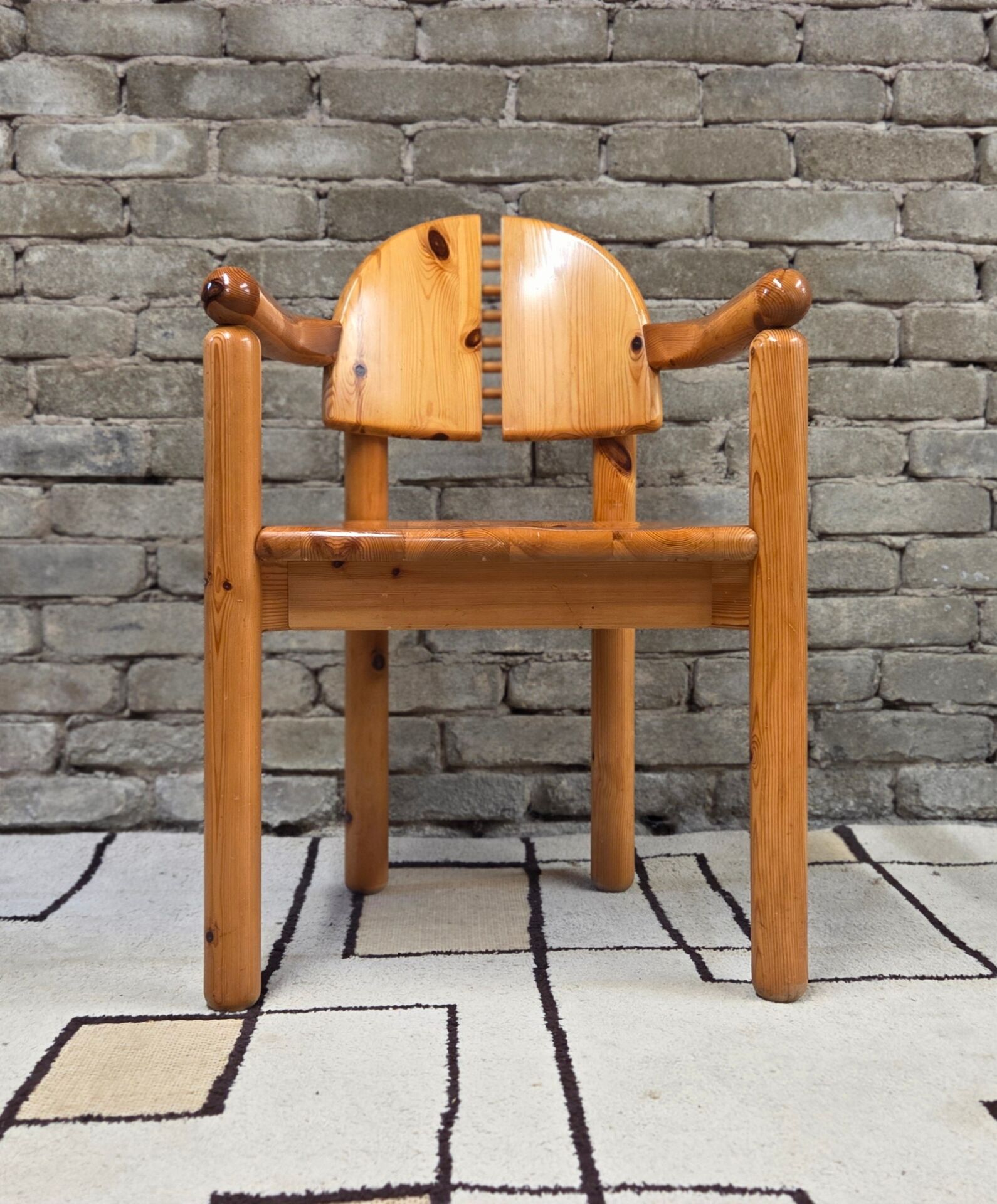 Rainer Daumiller armchair in solid pine – Danish design from the 1970s
