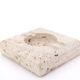 Square travertine ashtray, 1970s
