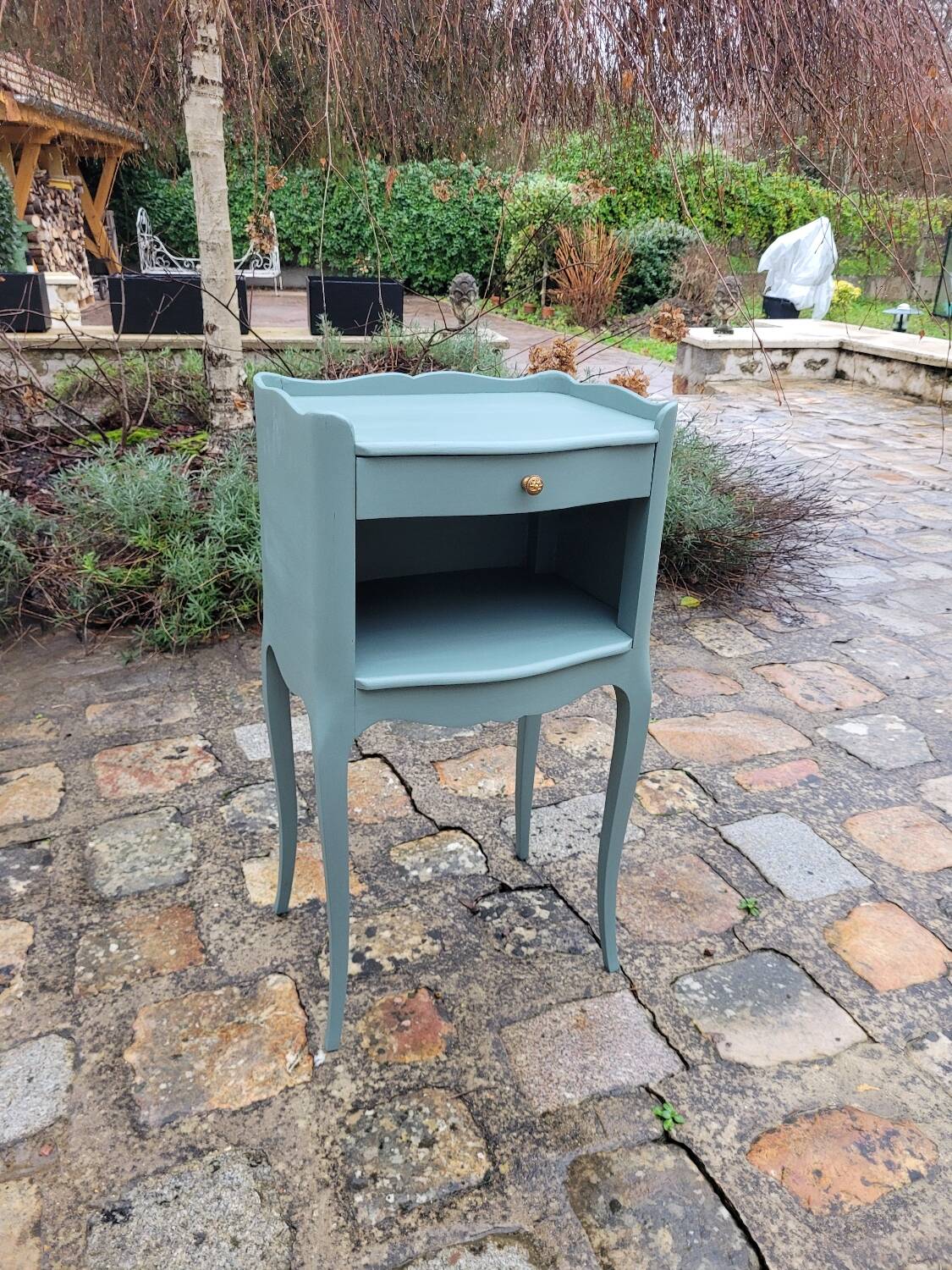Louis XV style bedside table
